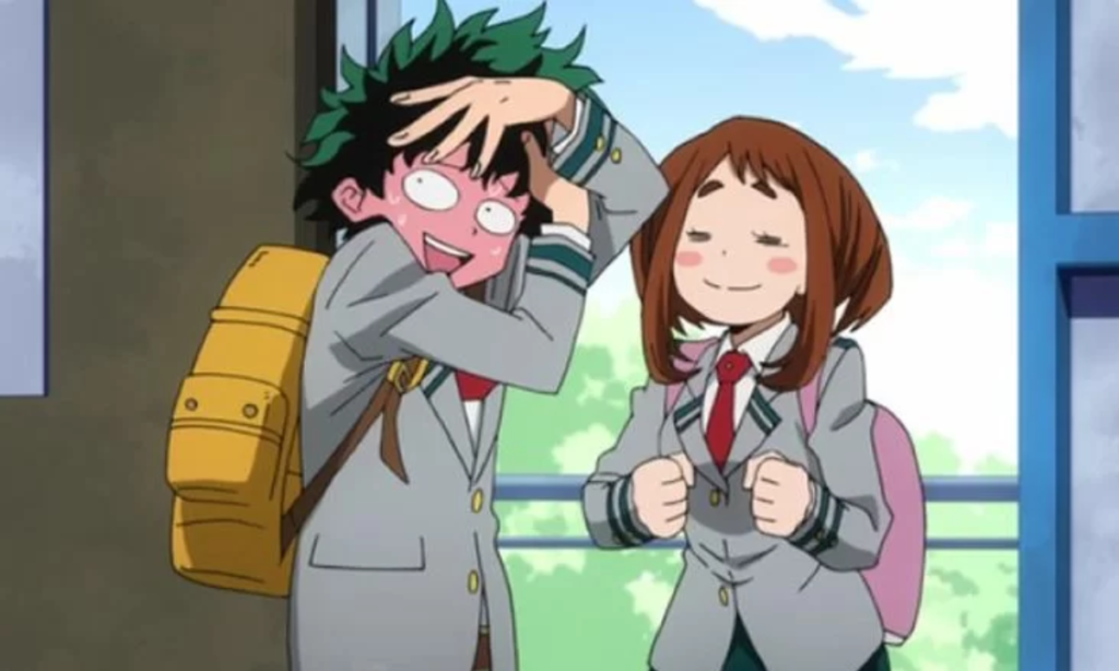 En el nuevo capítulo de manga de My Hero Academia se revelaron los sentimientos románticos que Ochaco siente por Izuku.