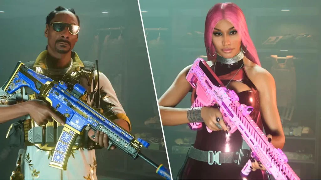 Call of Duty tendrá a Nicky Minaj y a Snoop Dogg