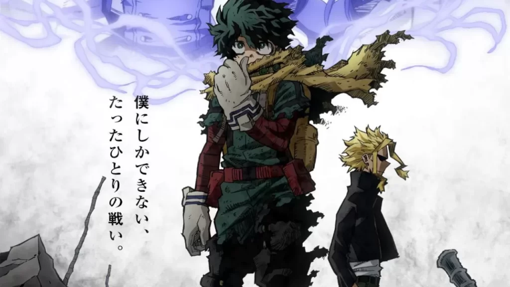 My Hero Academia está en su arco final y ya hizo un emotivo guiño, a través de los paneles, refiriendo al inicio de la aventura de Deku.