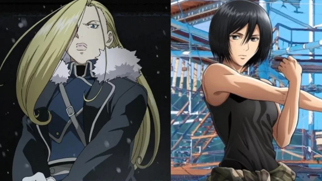 espadachines mujeres anime