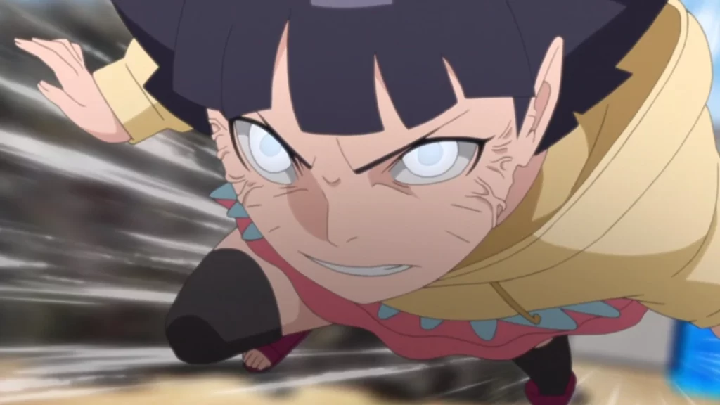 Boruto: Two Blue Vortex demuestra que el vínculo de hermanos es muy fuerte. Himawari está entrenando para ayudar a Boruto.