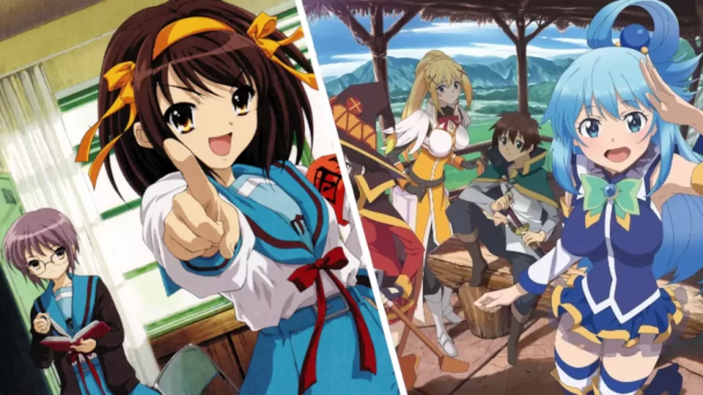 KonoSuba por fin muestra su soñada colaboración con Haruhi Suzumiya