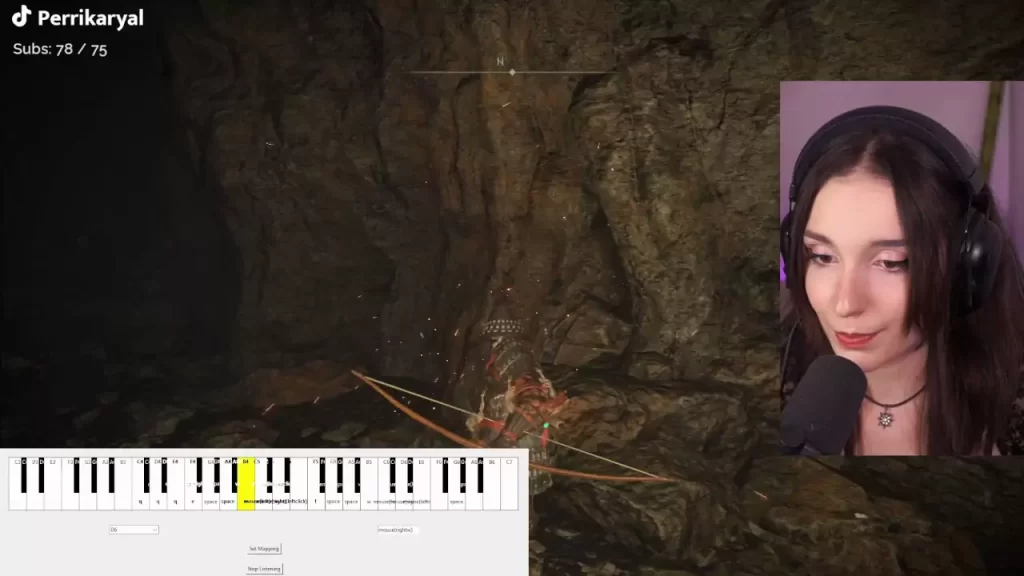 Olvídate del mouse y teclado, esta streamer juega con su cerebro