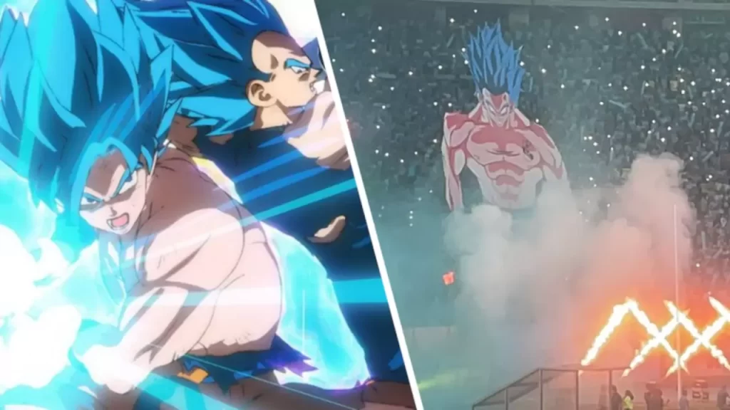 Dragon Ball recibe el más espectacular tributo en una cancha sudamericana
