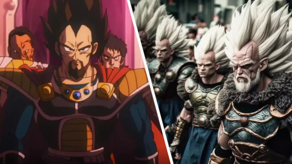 Dragon Ball: IA imagina a los saiyajin en una preocupante forma realista
