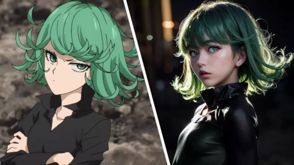 IA vuelve tu sueño realidad y revela una versión realista de Tatsumaki de One-Punch Man