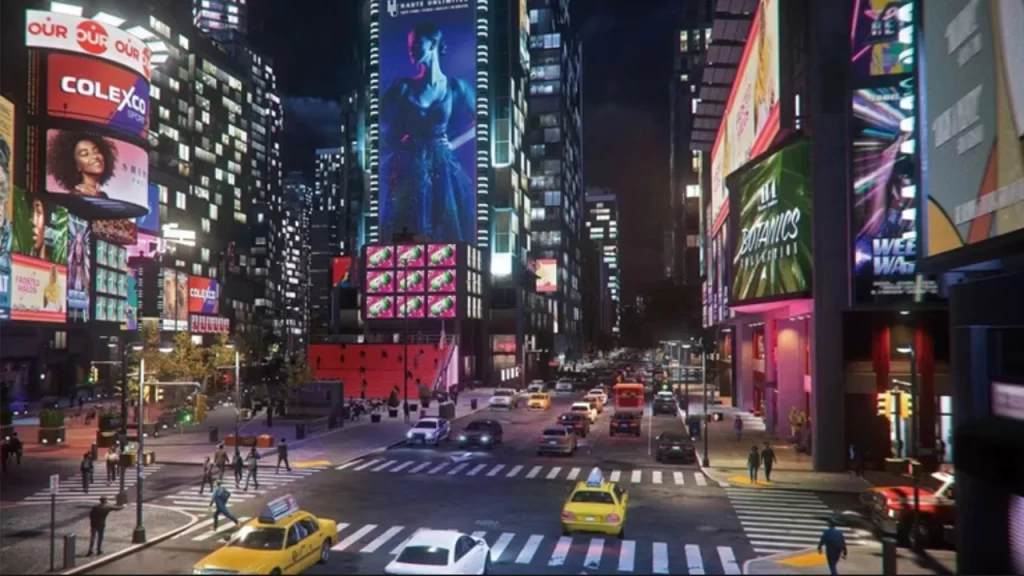Times Square en Spider-Man 2