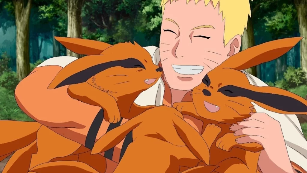 Masashi Kishimoto trae una nueva ilustración que enfoca a Naruto y Kurama de la manera más tierna. Finalmente, el niño y la bestia se abrazan.