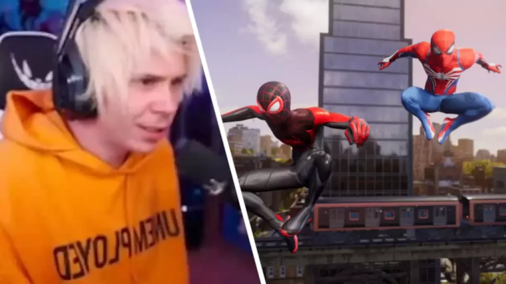 Comunidad cancela a Rubius por desactivar lenguaje inclusivo en Marvel's Spider-Man 2
