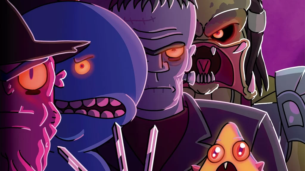 Rickk y Morty hacen homenaje a Five Nights at Freddy's
