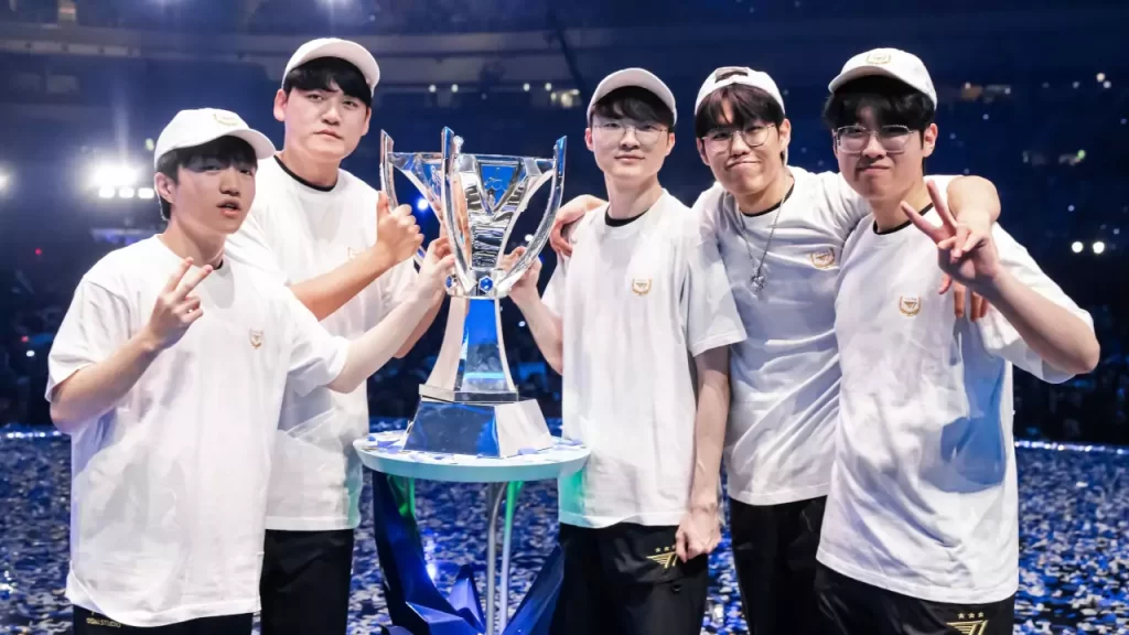League of Legends: Worlds 2023 se lo lleva T1 y es el cuarto campeonato de Faker