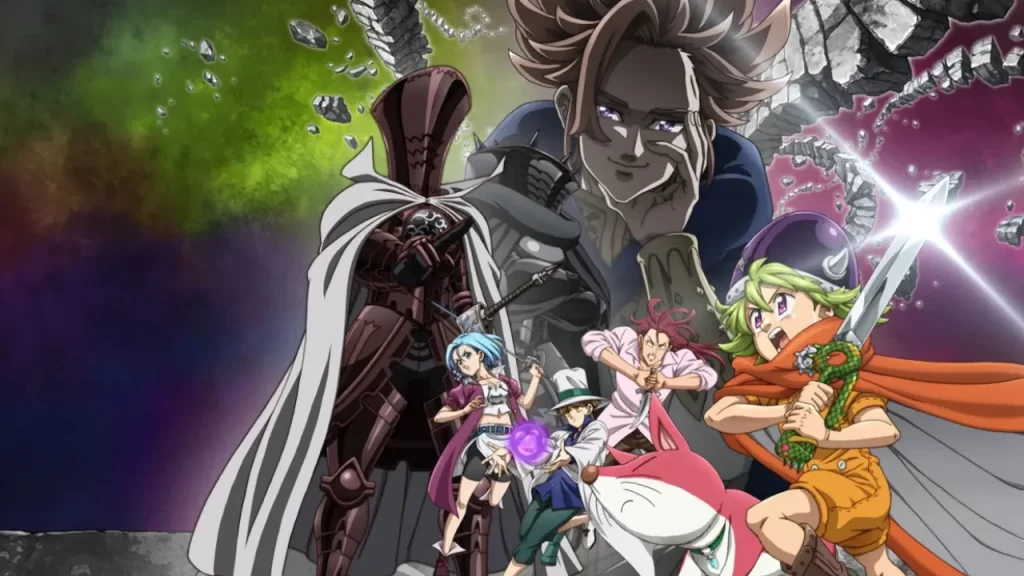 Nanatsu no Taizai: Four Knights of the Apocalypse llegará a la plataforma de Netflix el 31 de enero de 2024. Percival será el protagonista.