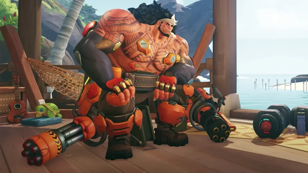 Mauga es el nuevo héroe de Overwatch 2