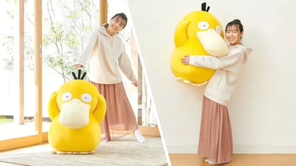 Pokémon pone a la venta Psyduck de tamaño real que querrás abrazar