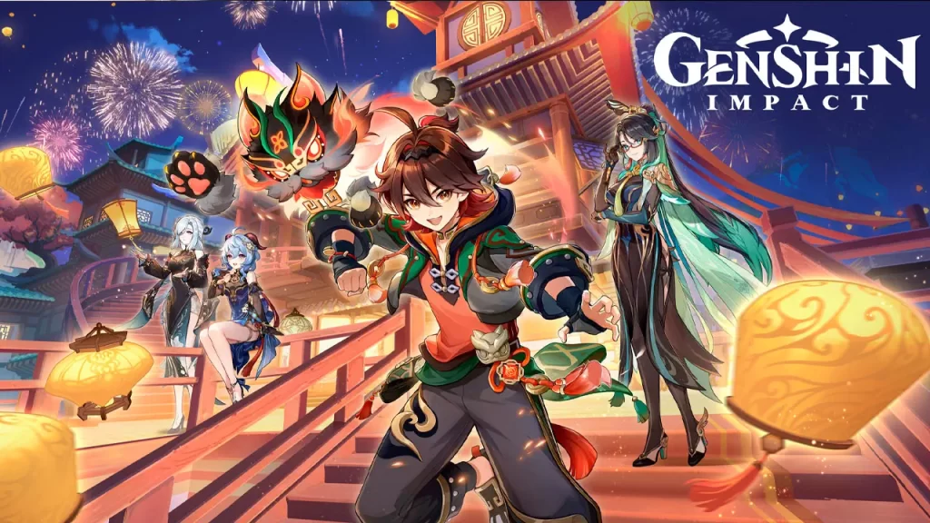 Genshin Impact actualización 4.4 keyart