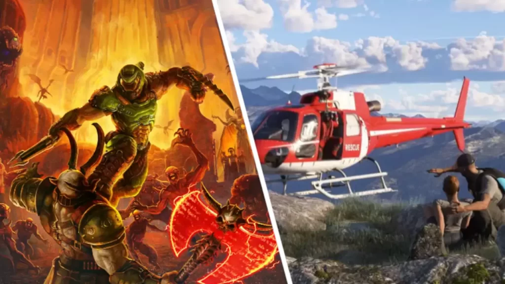 Microsoft consideraría llevar el próximo Doom y Flight Simulator a otras plataformas