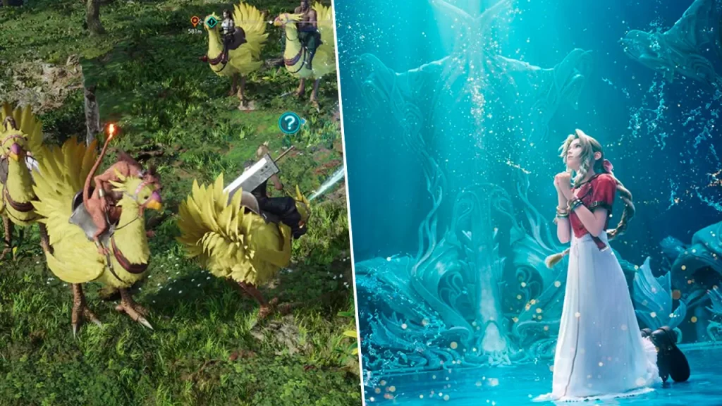 Final Fantasy VII Rebirth chocobo google