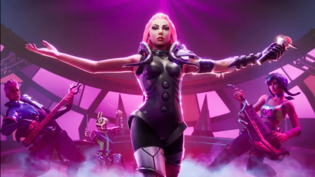 Lady Gaga en Fortnite Festival