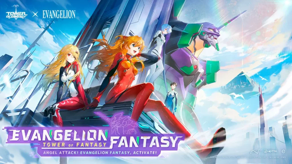 Key Art Tower of Fantasy x Evangelion