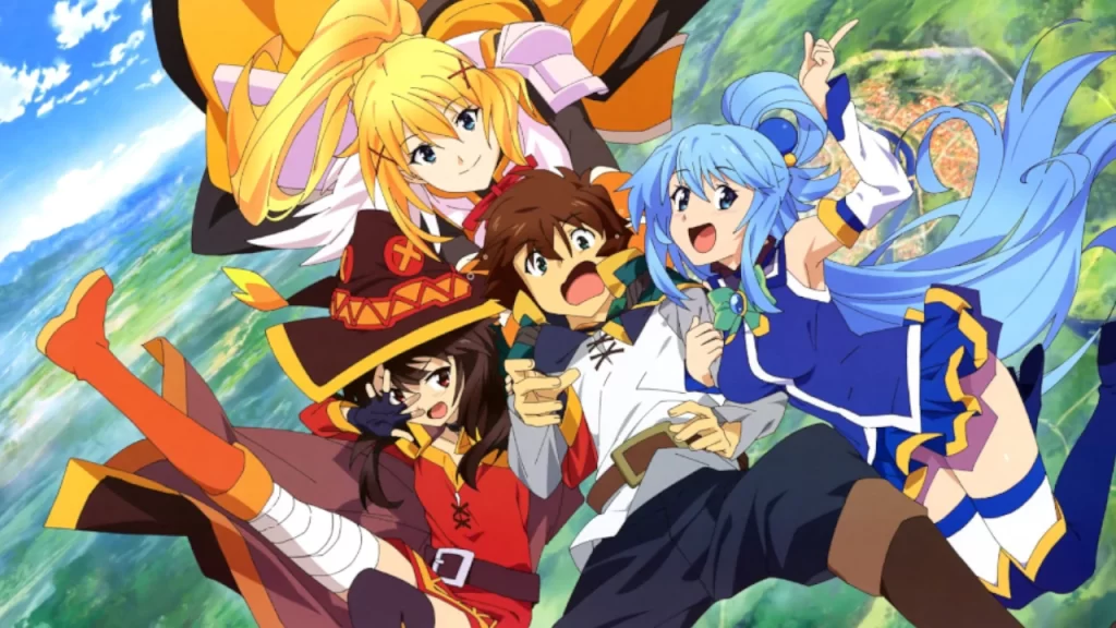 La tercera temporada de KonoSuba llegará en primavera de 2024.