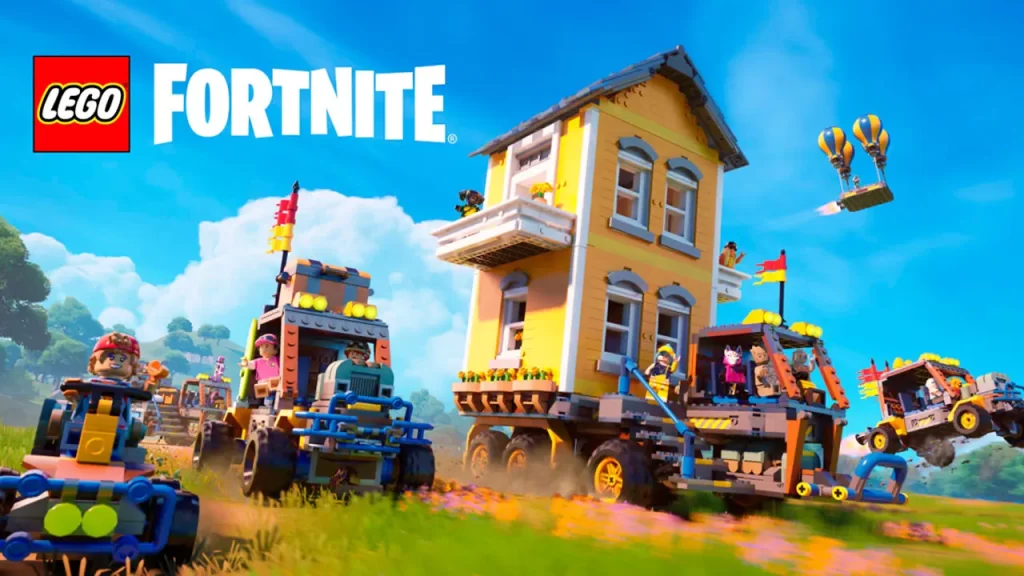 Lego FORTNITE recibe vehículos