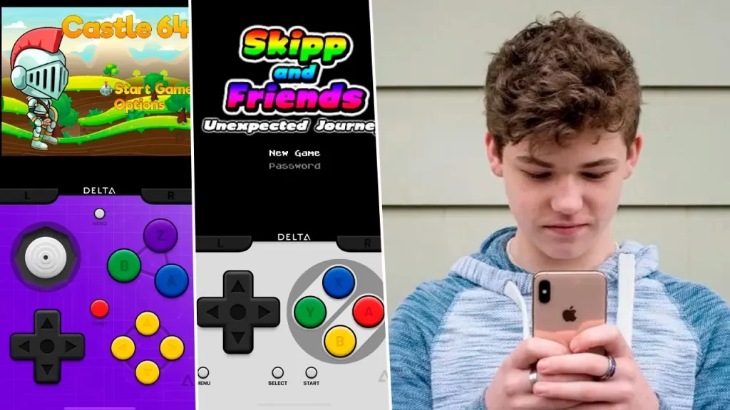 Delta nuevo emulador para iPhone