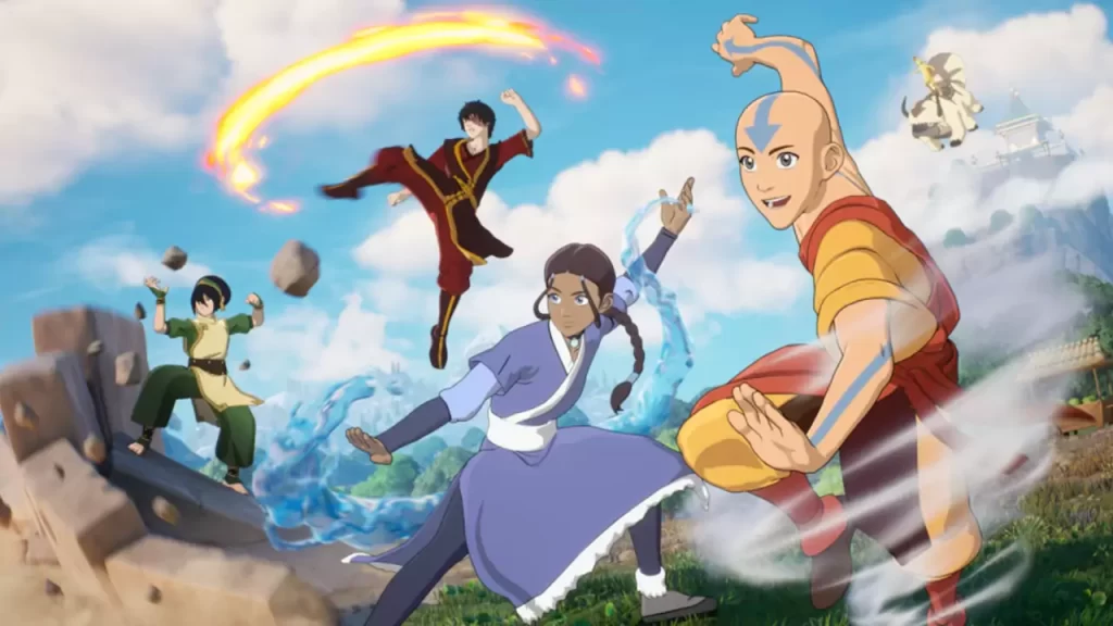 Fortnite: Llegaron los skins de Aang al pase de batalla