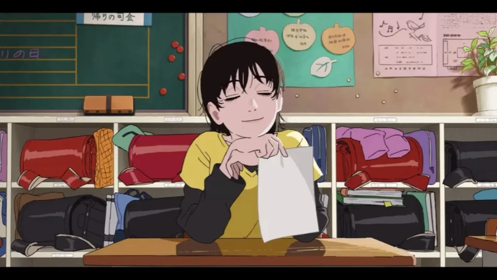 Look Back es una historia de un par de niñas que quieren ser mangakas pero al crecer tendrán que enfrentarse a cambios que podrían fracturar su amistad. El estreno de la película será el 28 de junio de 2024.