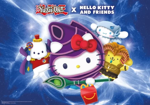 Yu-Gi-Oh! x Hello Kitty cajita feliz mexico