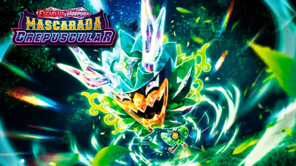 Ya está disponible Pokémon TCG Escarlata y Púrpura Mascarada Crepuscular