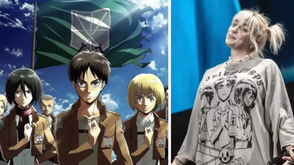 Billie Eilish ahora es parte de Attack on Titan con esta ilustración oficial de Hajime Isayama