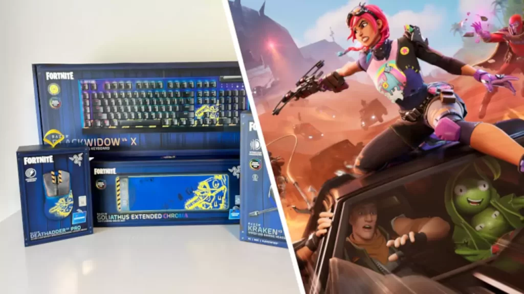 Fortnite ahora tendrá sus periféricos oficiales de PC de la mano de Razer