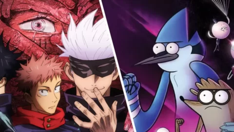 Jujutsu Kaisen y Regular Show de Cartoon Network muestran una colaboración notable