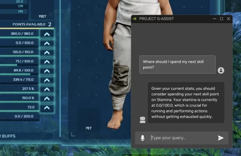NVIDIA G-Assist consejos