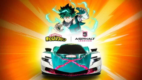 Asphalt 9 anuncia colaboración con My Hero Academia