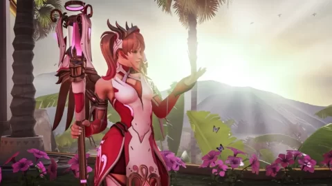 La skin Pink Mercy regresa al catálogo de Overwatch y por una buena razón.
