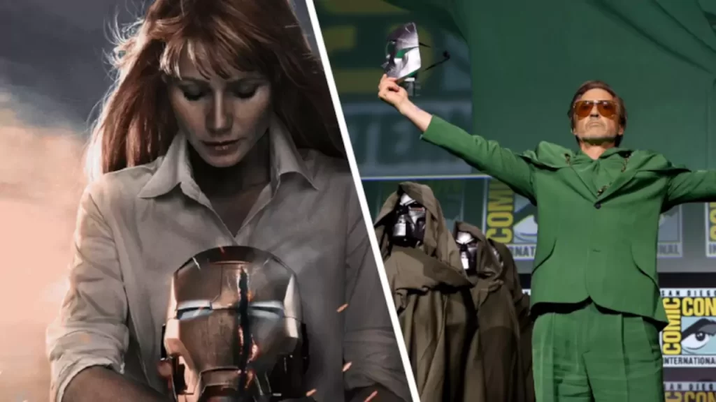 Gwyneth Paltrow reacciona a la elección de Robert Downey Jr. como Doctor Doom