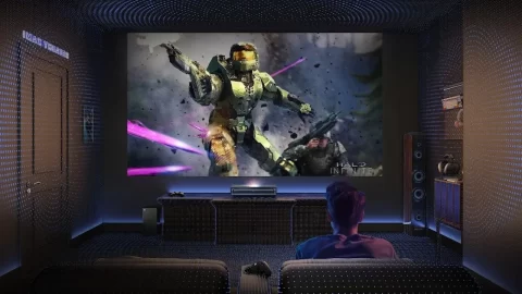 Hisense Laser Cinema PX3-PRO prouyectos Xbox