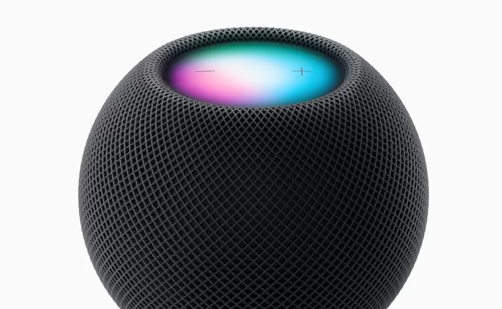 HomePod mini en color midnight
