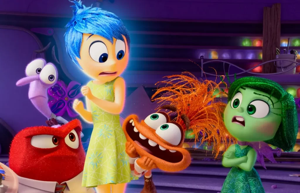 Intensamente 2 cinta animada Mexico 2024