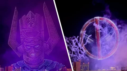 La San Diego Comic-Con mostró uno de los shows de drones más espectaculares