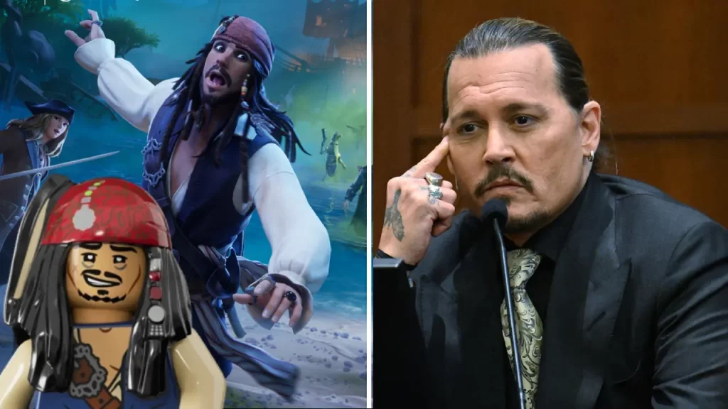 Fortnite Johnny Depp Piratas del Caribe