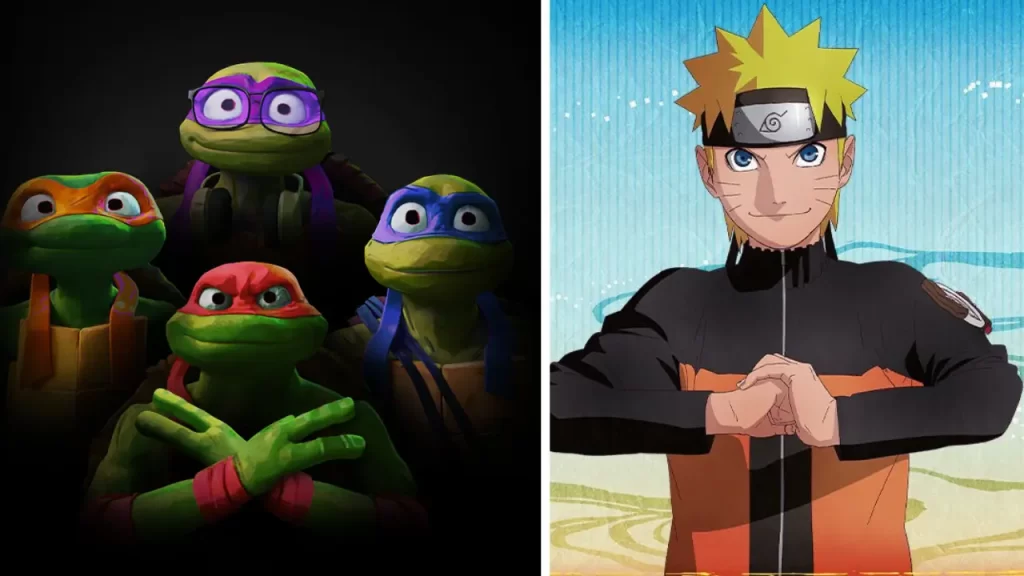 Un crossover de Naruto y las tortugas ninja te dejará sin aliento.