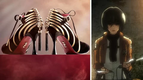 Estás nuevas zapatillas inspiradas en el titán fundador de Eren te dejarán sin aliento.