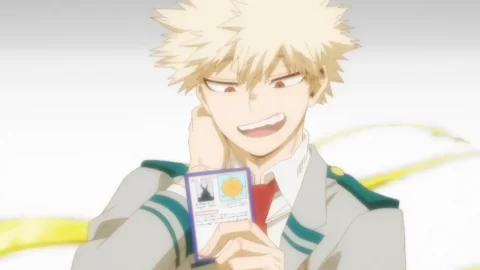 Fotograma de Bakugo My Hero Academia