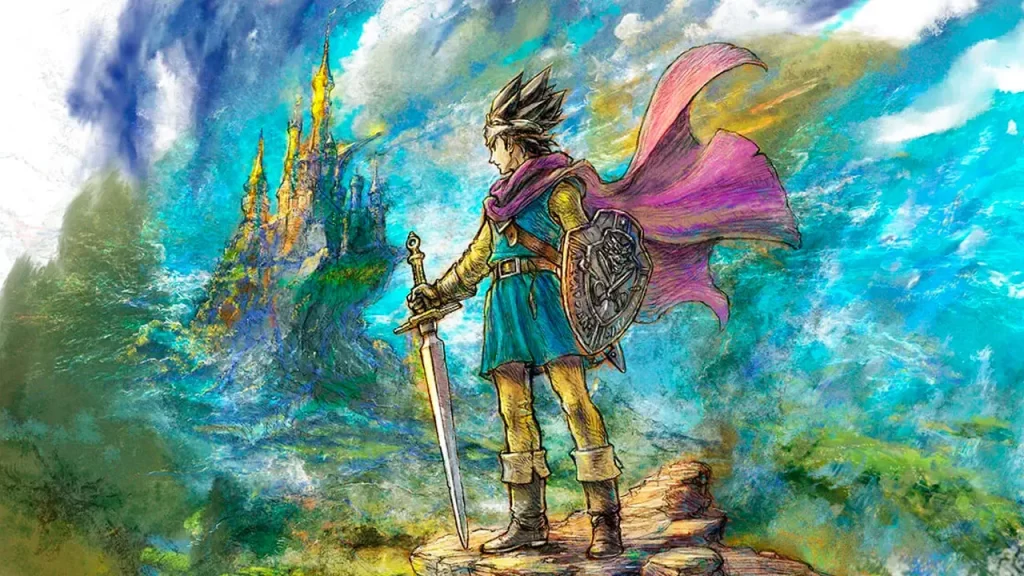 Dragon Quest III HD-2D key art