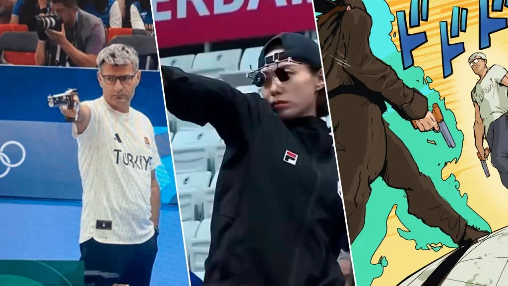 Los atletas de tiro de los Juegos Olímpicos ya se volvieron personaje de anime con estos fan arts