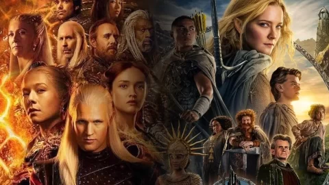 Las series de fantasía medieval están en su apogeo, aquí te digo si debes ver Los anillos del poder o la casa del dragón.