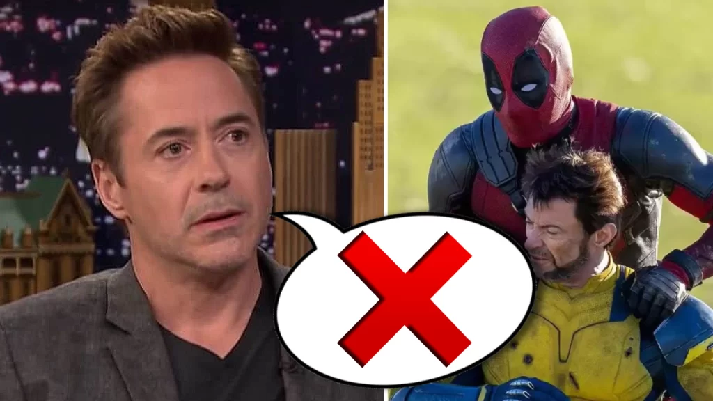 Robert Downey Jr rechazó un cameo como Iron Man en Deadpool y Wolverine