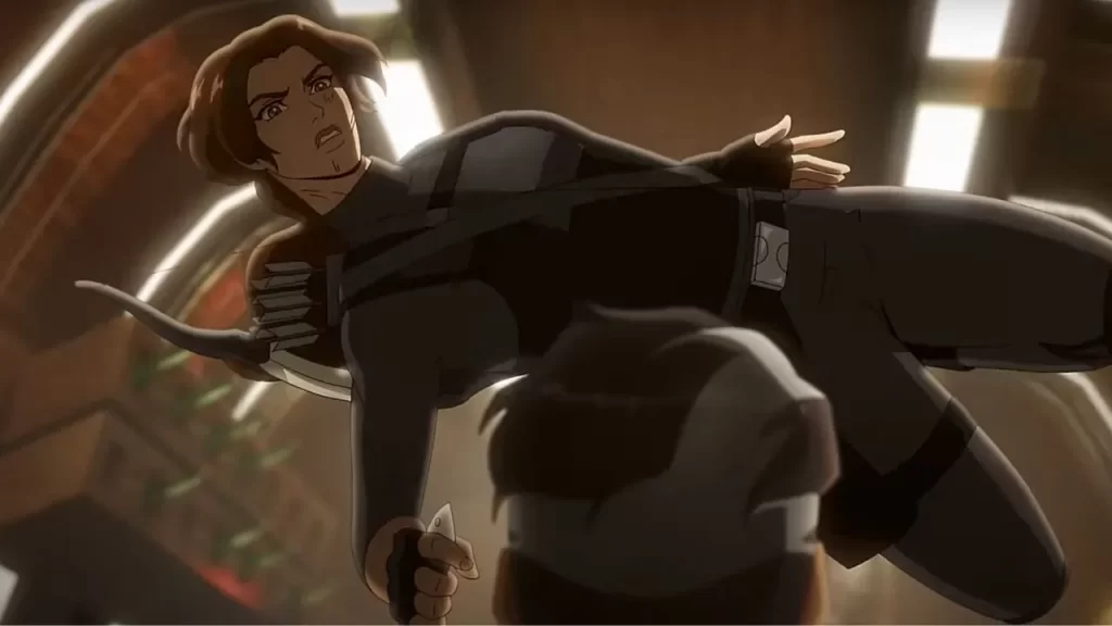 El anime de Tomb Raider